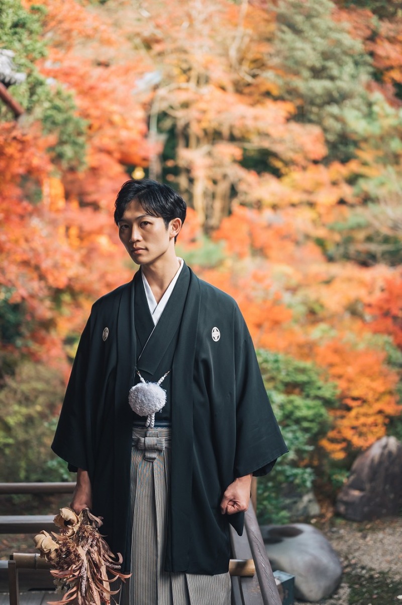 新郎様もカッコよく