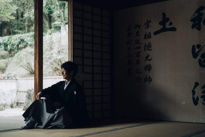 ご新婦様だけじゃない、ご新郎様のソロショット