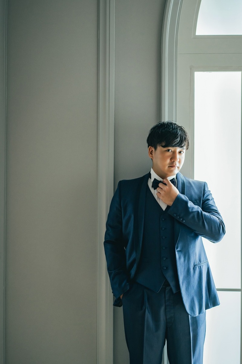 ご新郎様ソロショット