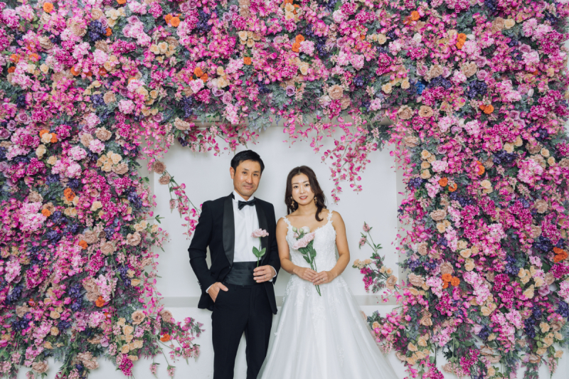 スタジオリシアンで韓国フォトウエディング！