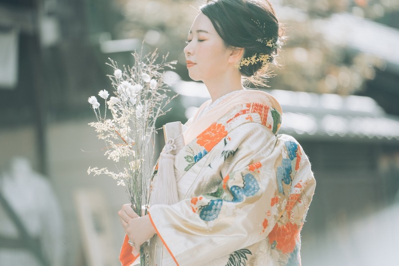 新婦様のソロショット