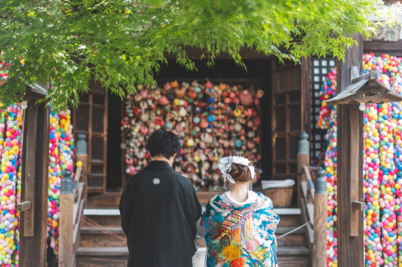 八坂庚申堂でお参りを