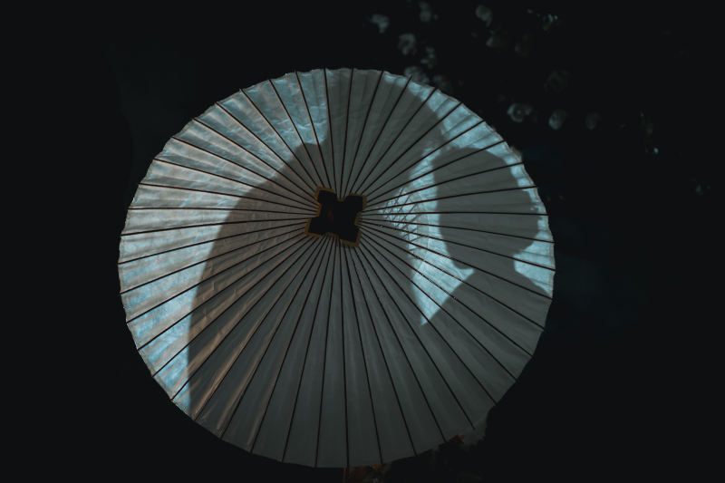 シルエット風に