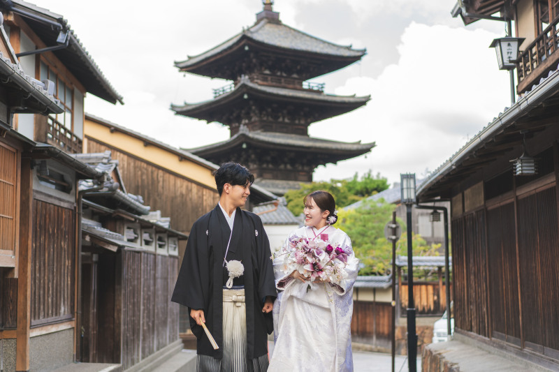 和装ロケーション×洋装スタジオ