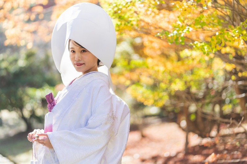 にこやかな花嫁様