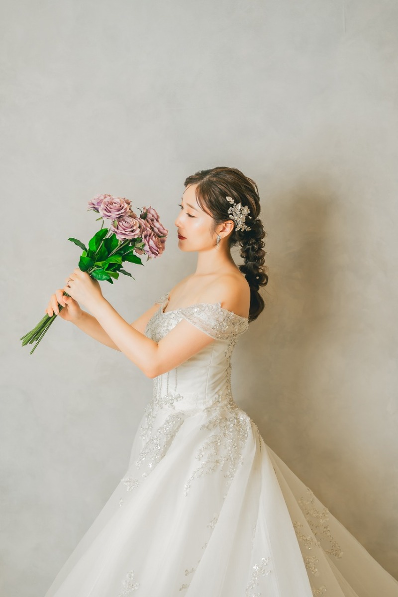 新婦ソロショット