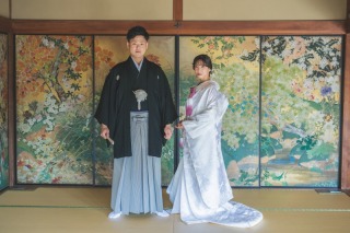 和装ロケーション（白河院）×洋装スタジオ