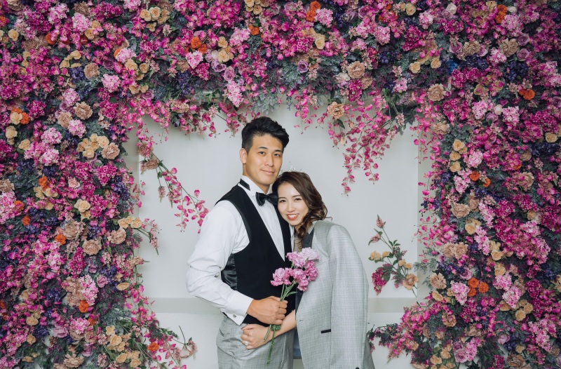 新郎様のジャケットを♡