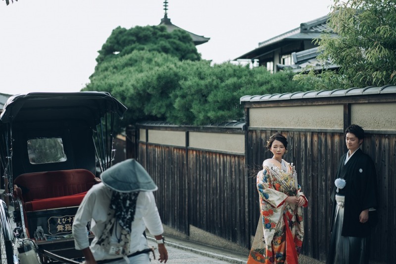 人力車との撮影