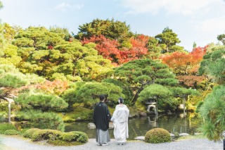 洋装スタジオ撮影&times;和装ロケーション撮影