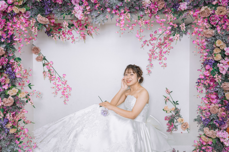 おひとりでも!花嫁様ソロショット♡