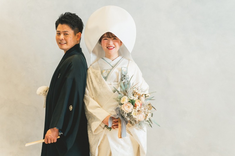 綿帽子ショット