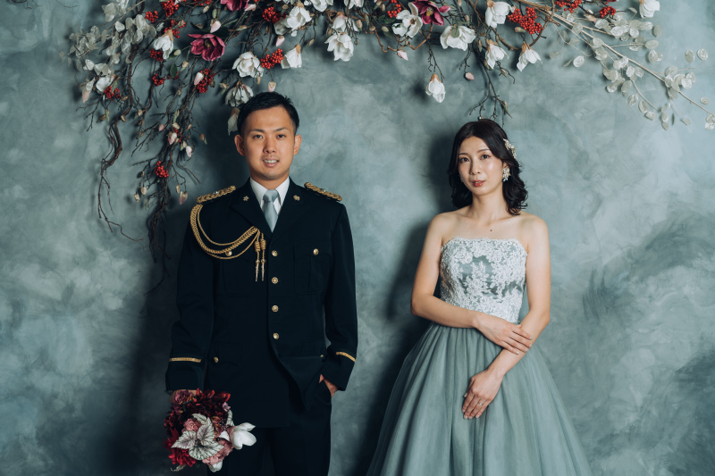 お色直しの後には雰囲気を少し変えて