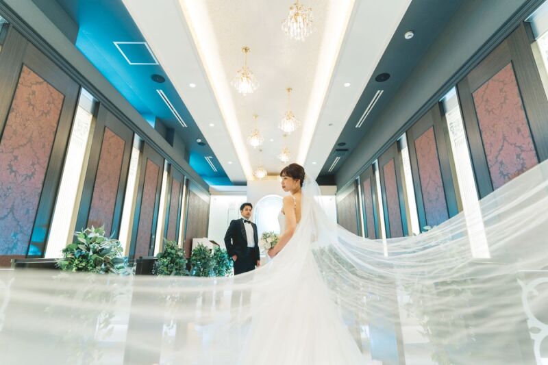 神秘的なベール