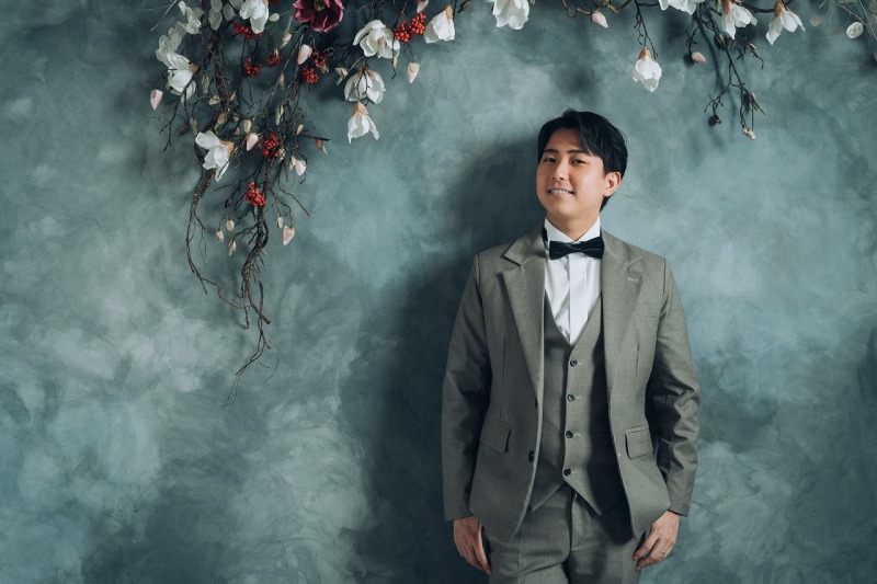 ご新郎様のソロショット