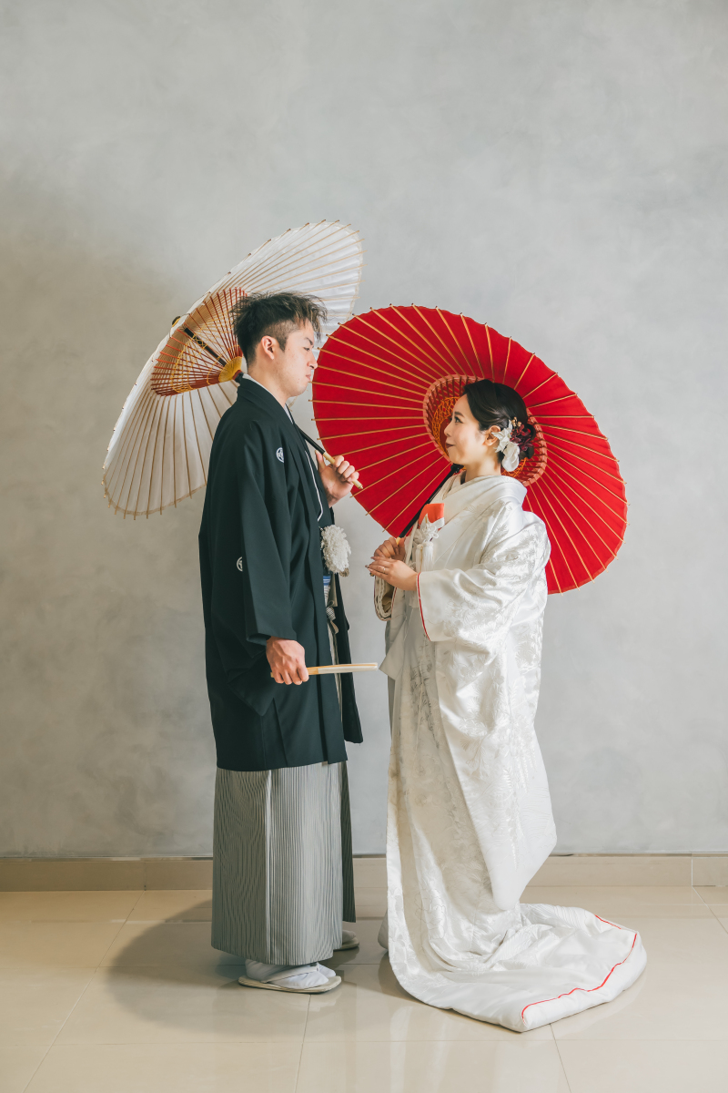 見つめあう一枚