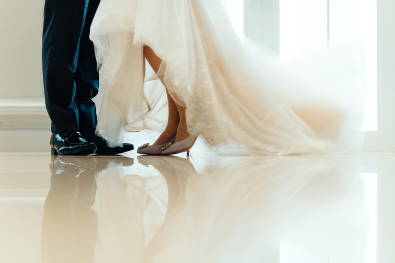 足元もこだわって