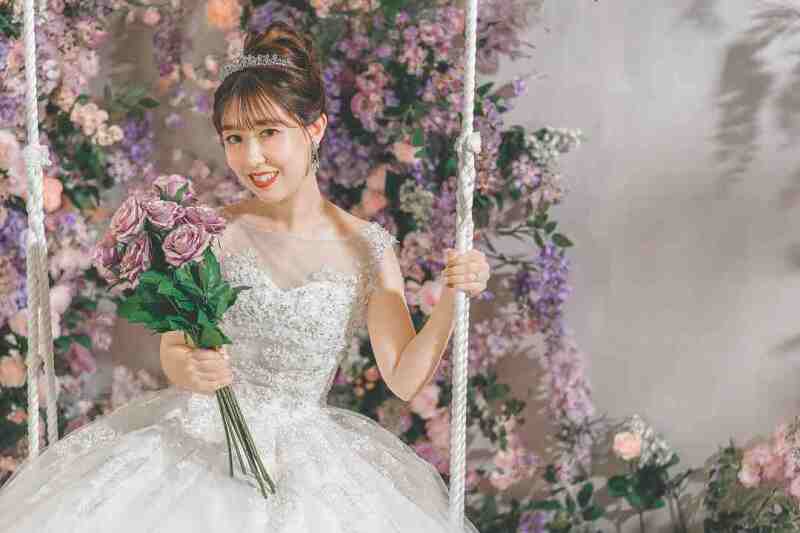 ブランコに乗って