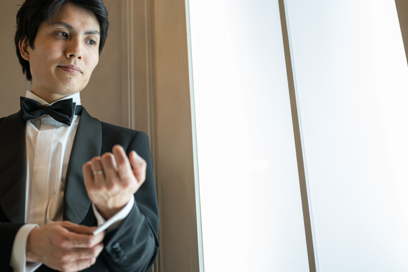 新郎様ソロショット