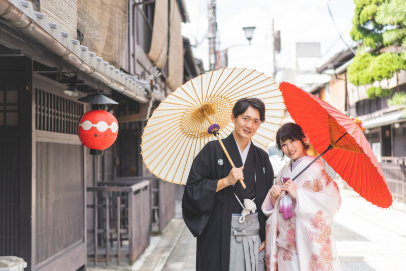 和装ロケーションフォト×洋装スタジオフォト
