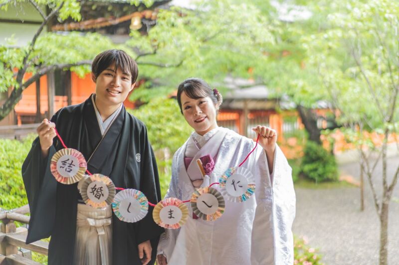 晴れやかな表情のお二人