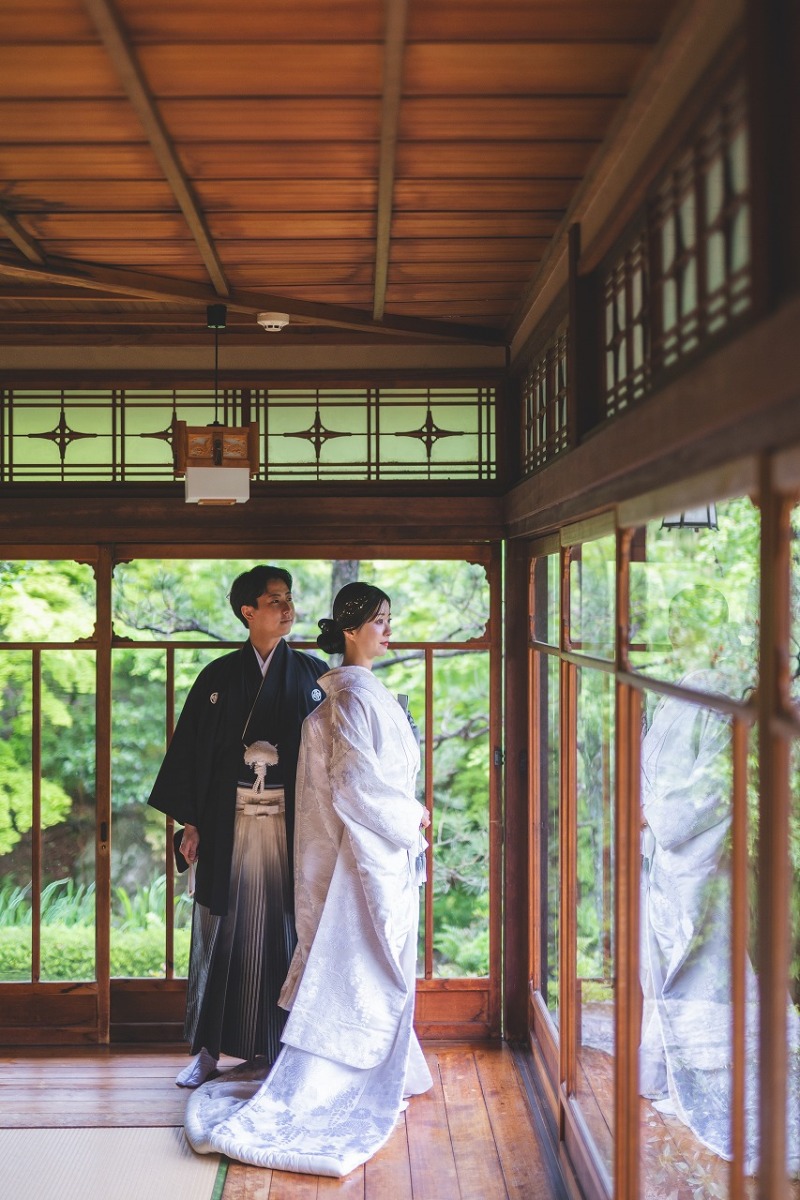 自然に囲まれた空間で