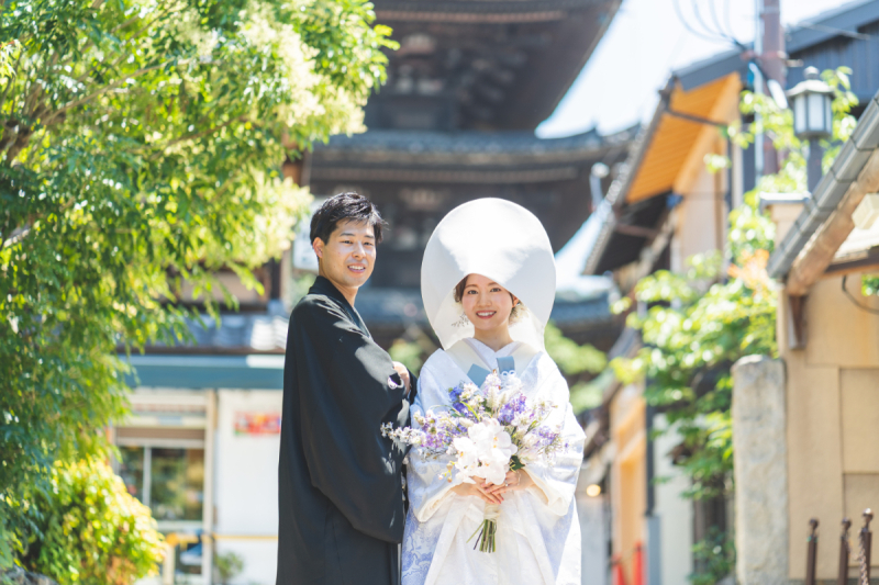 和装ロケーション×洋装スタジオフォト【東山・スタジオリシアン】