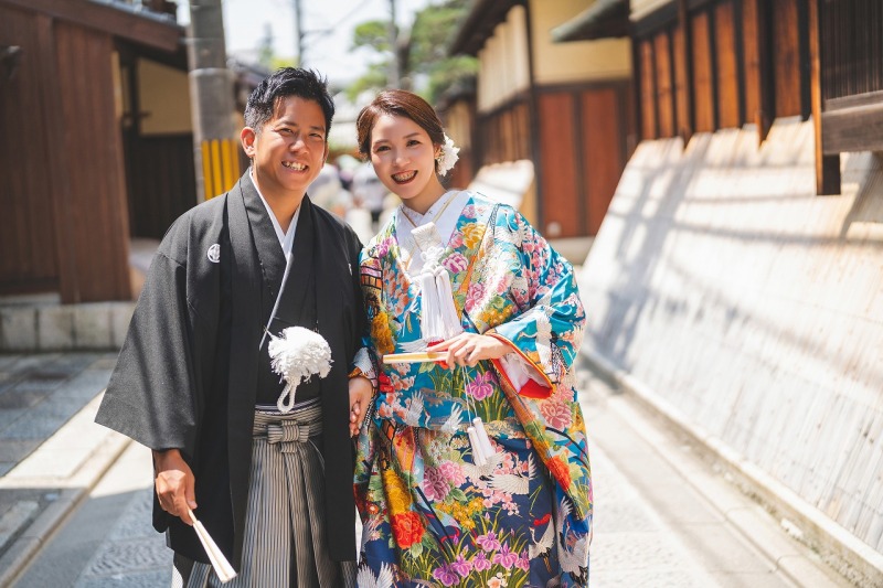 和装ロケーション×洋装スタジオ