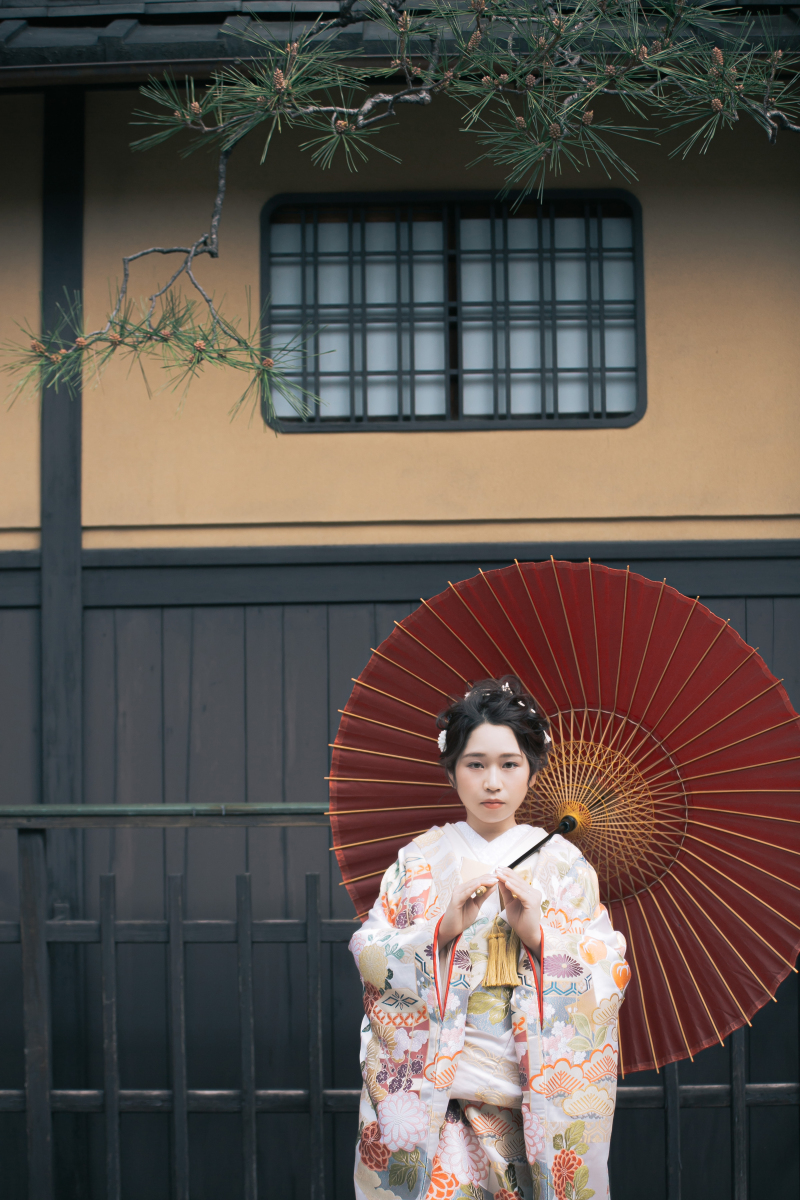 花嫁様ソロショット