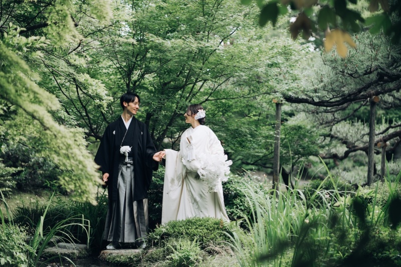 5月の新緑に囲まれて