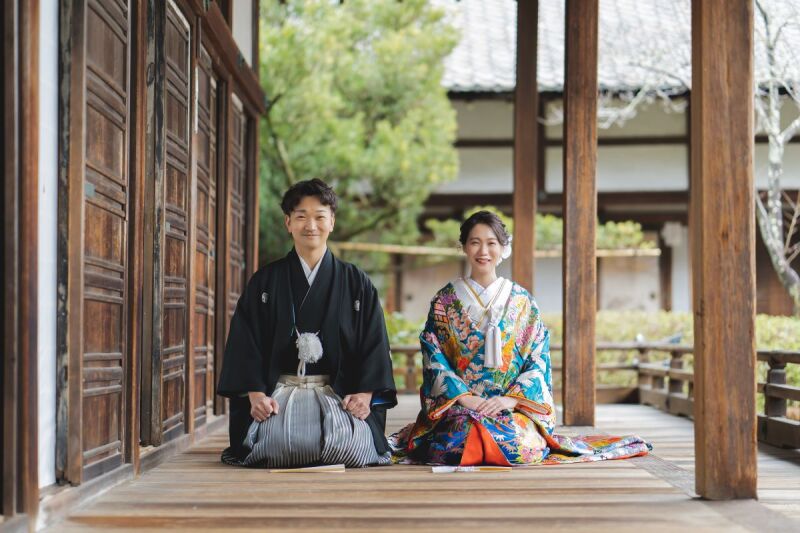 王道「正座」ショット!!