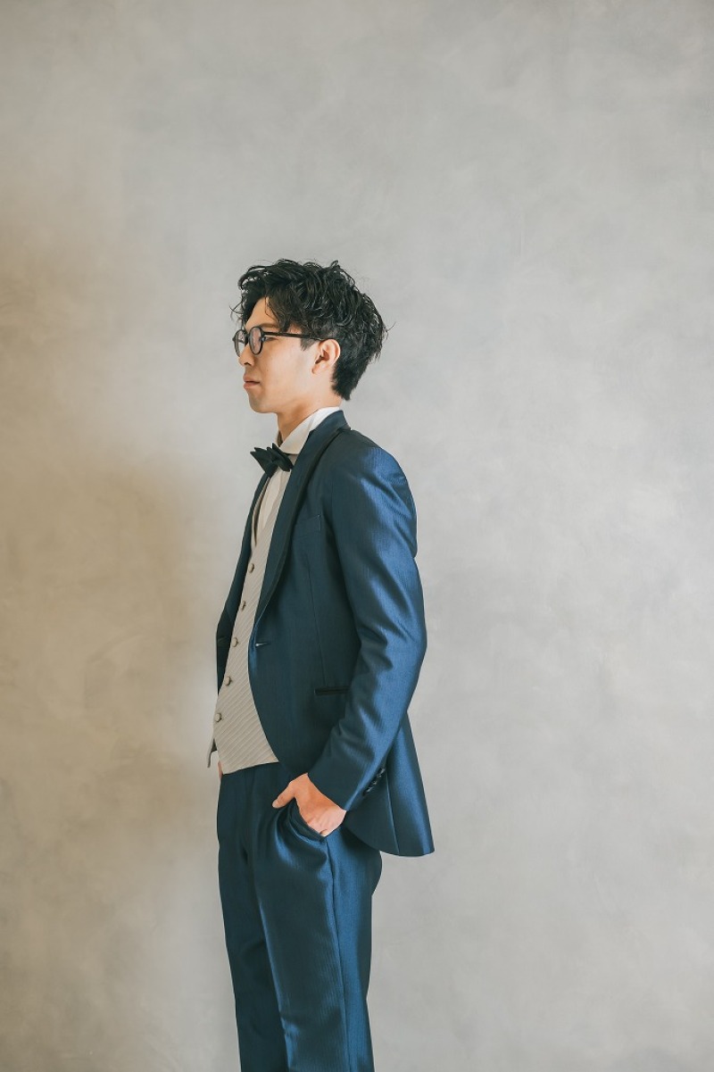 新郎ソロショット