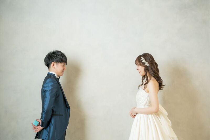 新郎様の手には.........