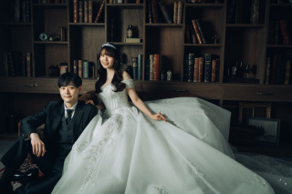 洋装スタジオフォト