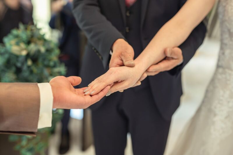 感動的な瞬間を