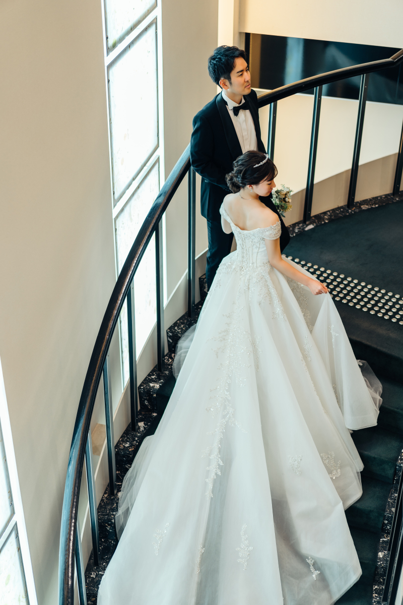 LICIANスタジオ自慢の螺旋階段