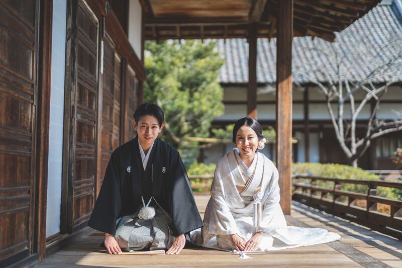 定番「お辞儀」ショット!!