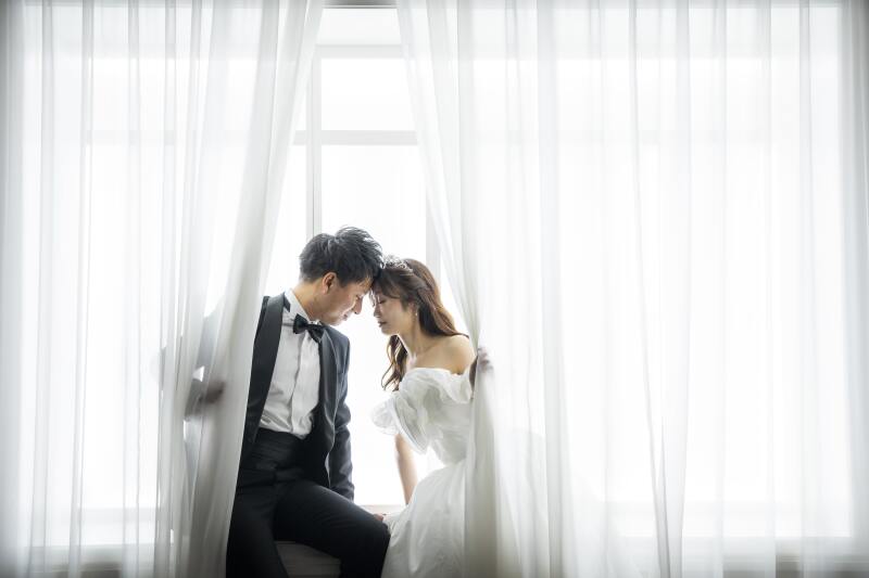 自然の光に照らされて