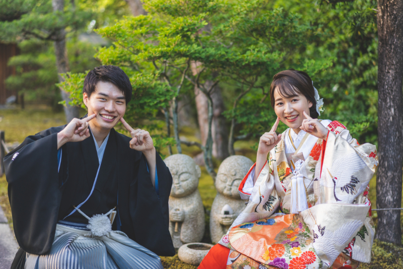 おふたりでにっこり笑顔