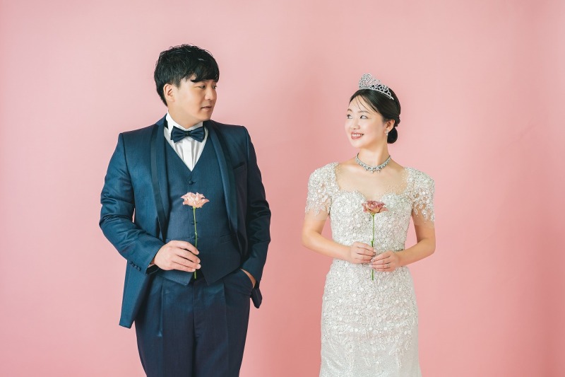 ピンクバックでの一枚