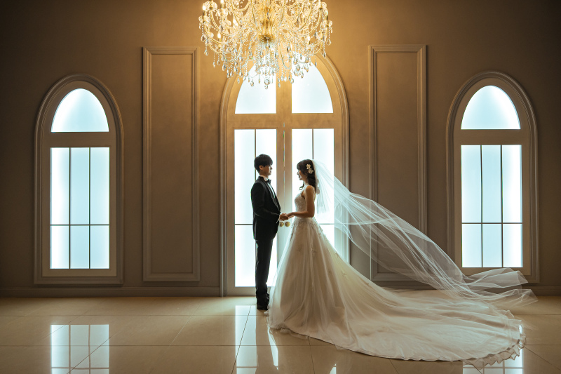 ロマンティックな演出で