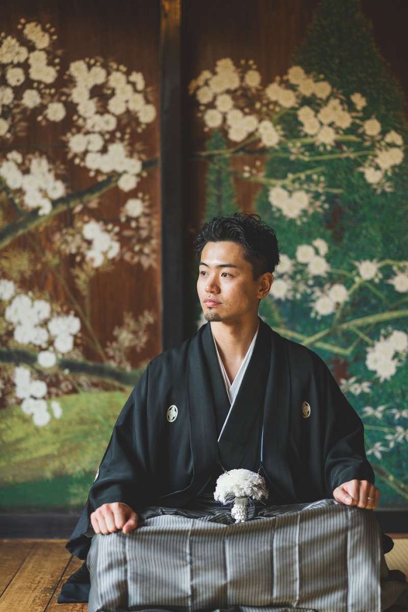 新郎様ソロショット