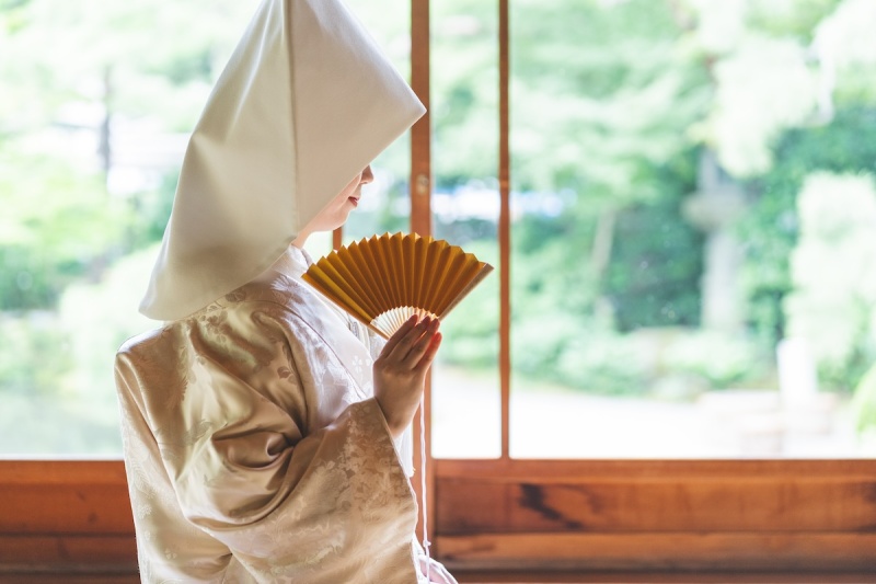 綿帽子×お扇子