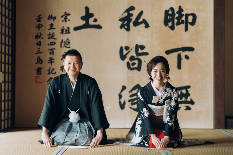 お正座ショット