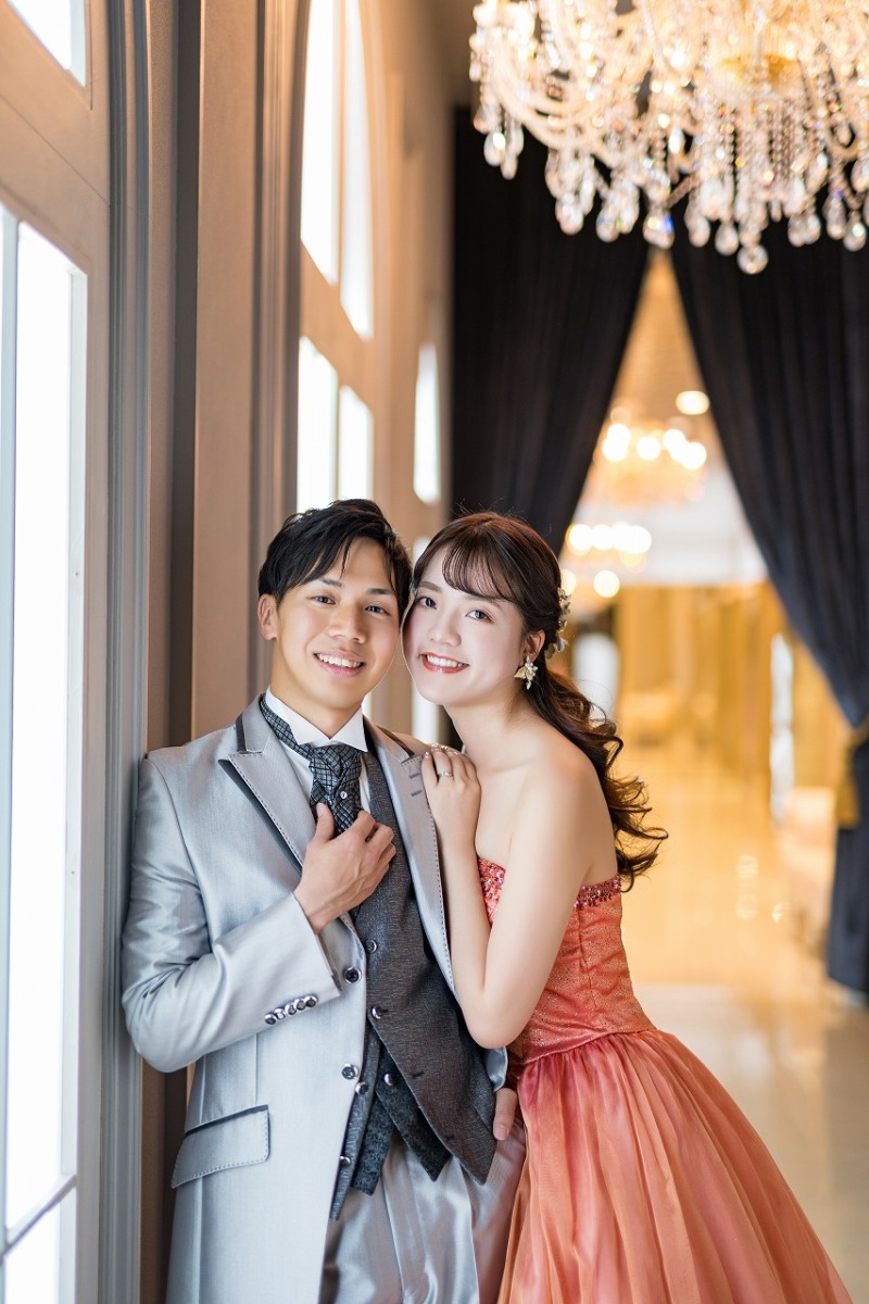 シャンデリアで上品に