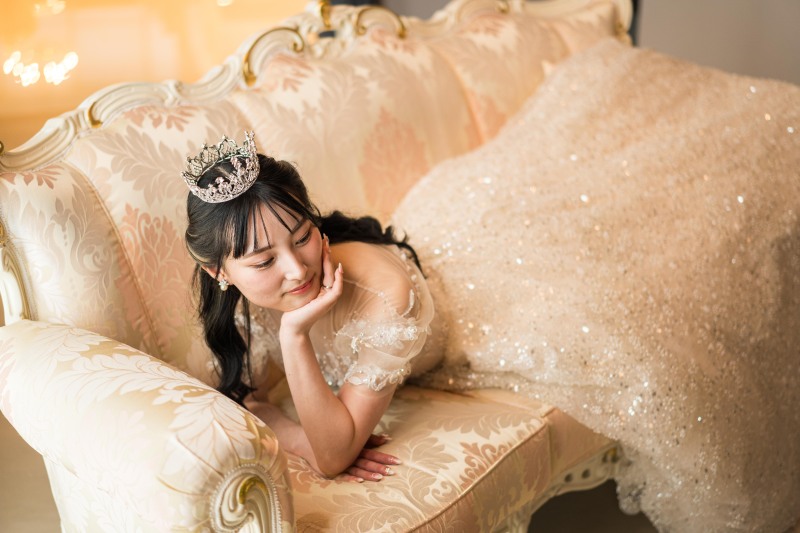 ソファーでゆったりと