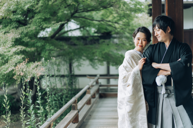 深緑の落ち着いた雰囲気の中