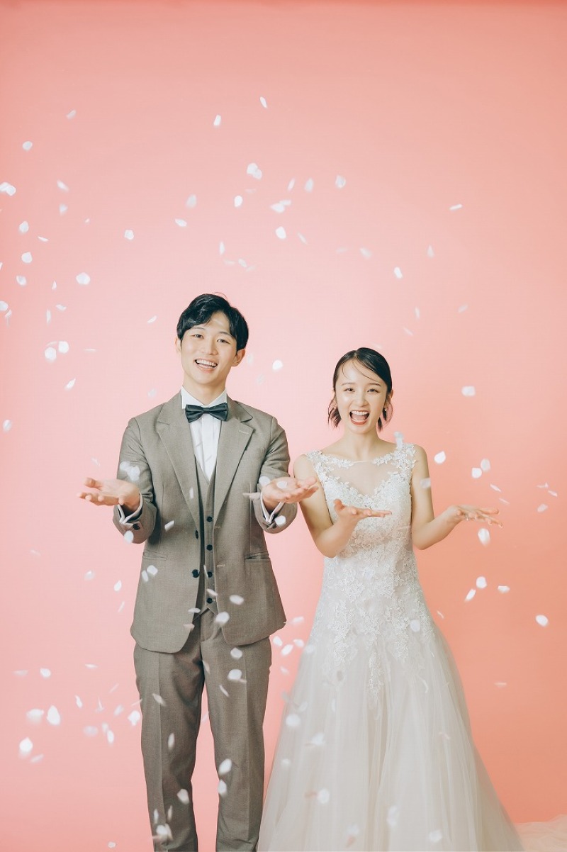 コンフェッティシャワー