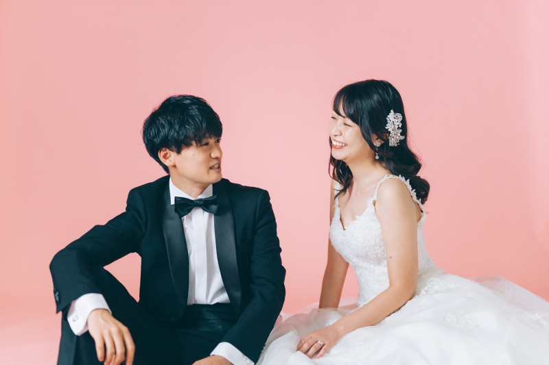 見つめ合う二人