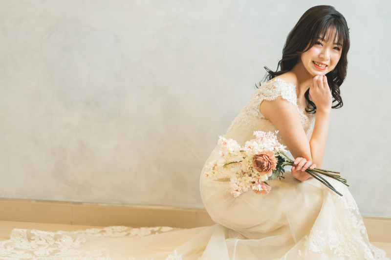 一生に一度のフォトウェディングに